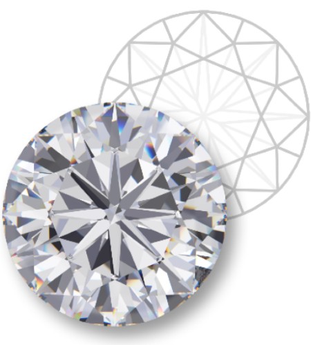 Brilliantslipad diamant