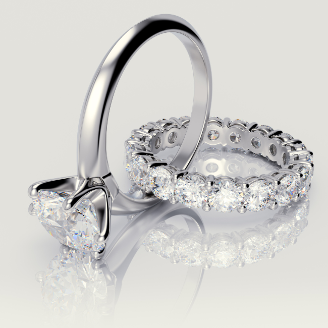 Förlovningsringar med diamanter