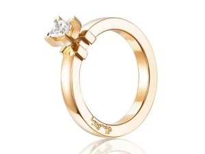 Efva Attling - Dolce Vita Princess Ring 0.30 ct Gold